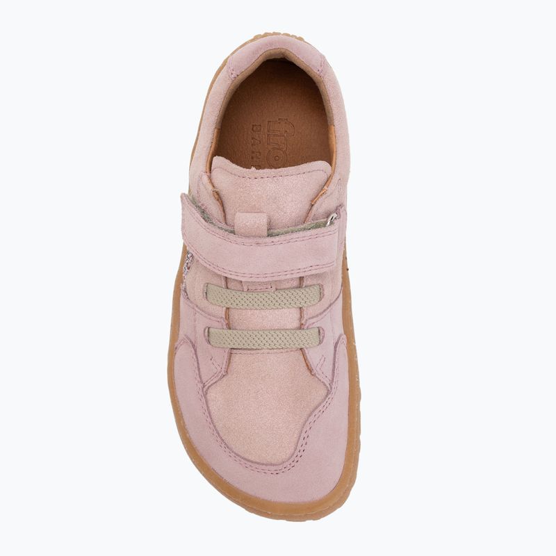 Детски обувки barefoot Froddo Splash pink shine 5
