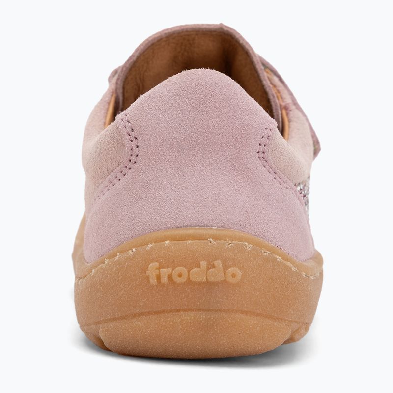 Детски обувки barefoot Froddo Splash pink shine 6