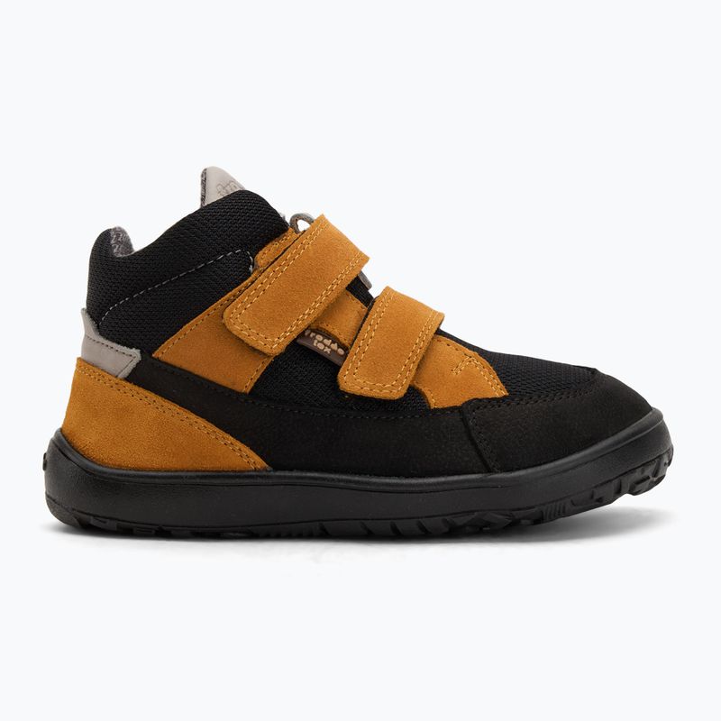 Детски обувки barefoot Froddo Up Tex Autumn black/orange 2