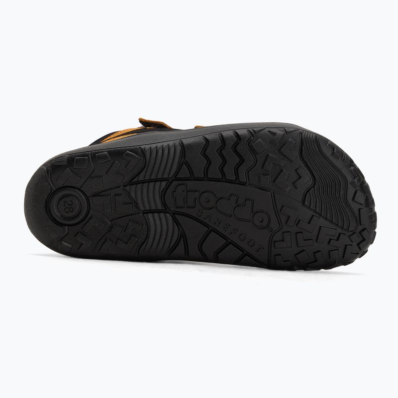 Детски обувки barefoot Froddo Up Tex Autumn black/orange 4