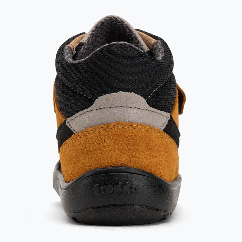 Детски обувки barefoot Froddo Up Tex Autumn black/orange 6