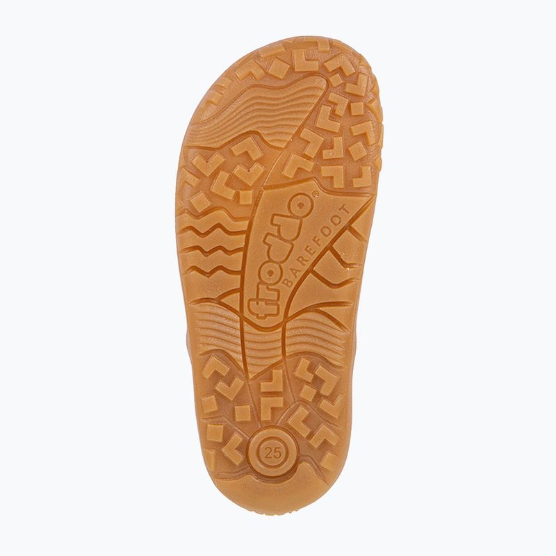 Детски обувки barefoot Froddo Canvas gold shine 5