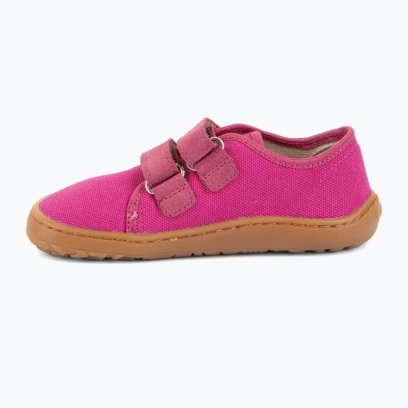 Детски обувки barefoot Froddo Canvas fuchsia 3