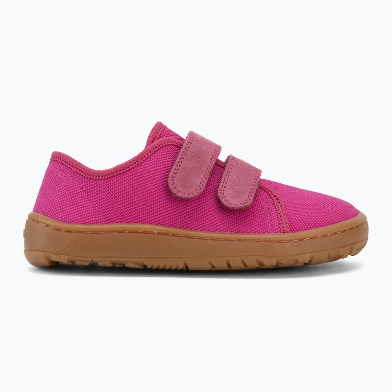 Детски обувки barefoot Froddo Canvas fuchsia 2