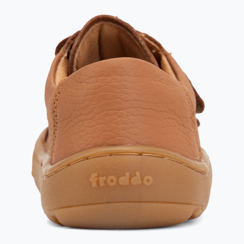 Детски обувки barefoot Froddo Baze cognac 6