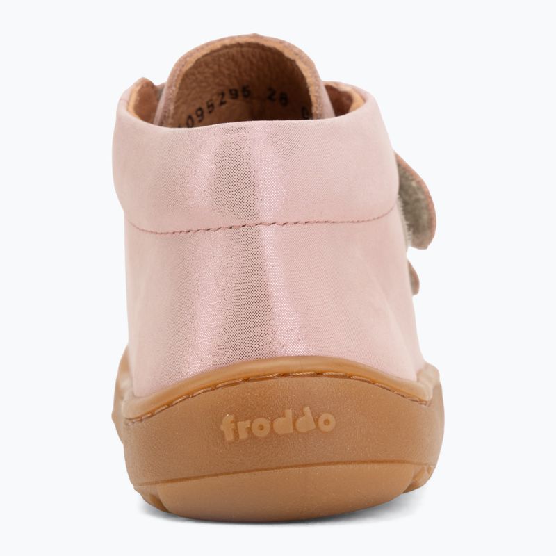 Детски обувки barefoot Froddo First Step pink shine 6