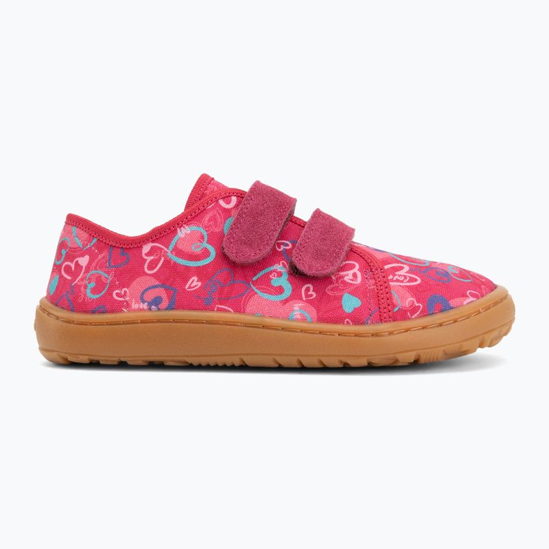 Детски обувки barefoot Froddo Barefoot Canvas fuxia+ 2