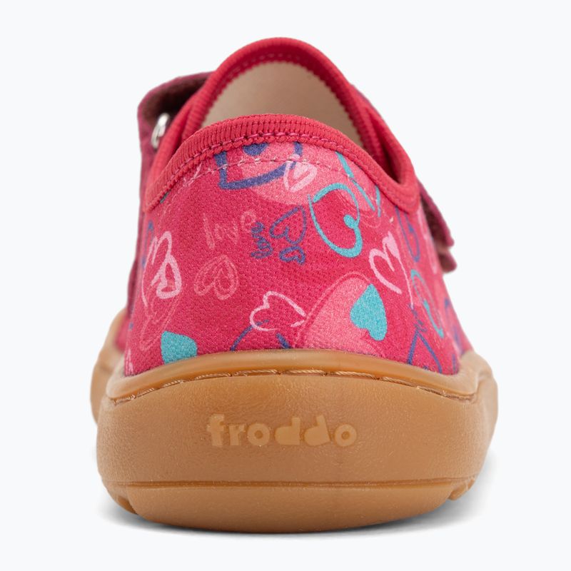 Детски обувки barefoot Froddo Barefoot Canvas fuxia+ 6