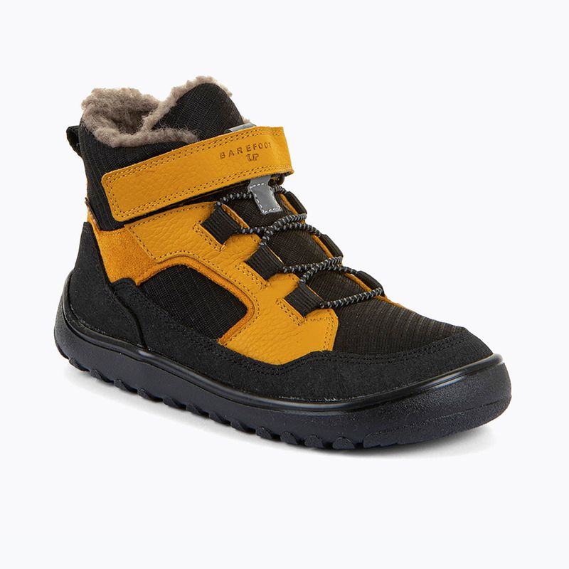 Детски ботуши за сняг тип „barefoot“ Froddo Barefoot Up Path Tex black/yellow 2