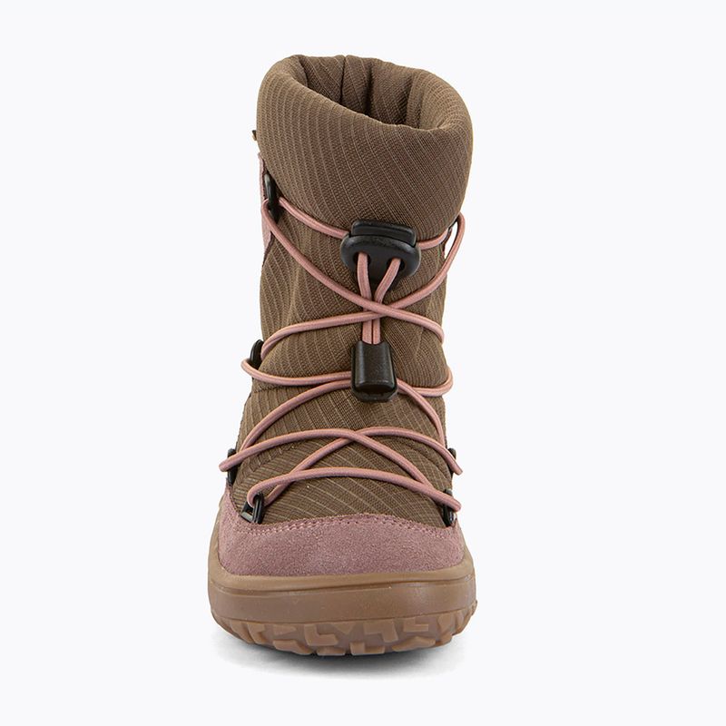 Детски ботуши за сняг тип „barefoot“ Froddo Barefoot Tex Track Wool dark pink 4