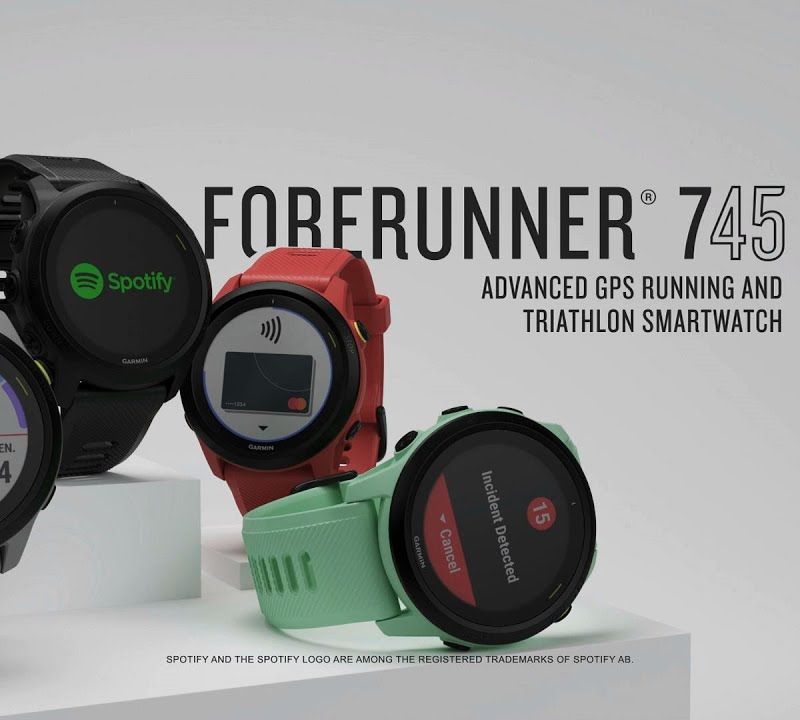 Garmin Forerunner 745 часовник бял 010-02445-13 8