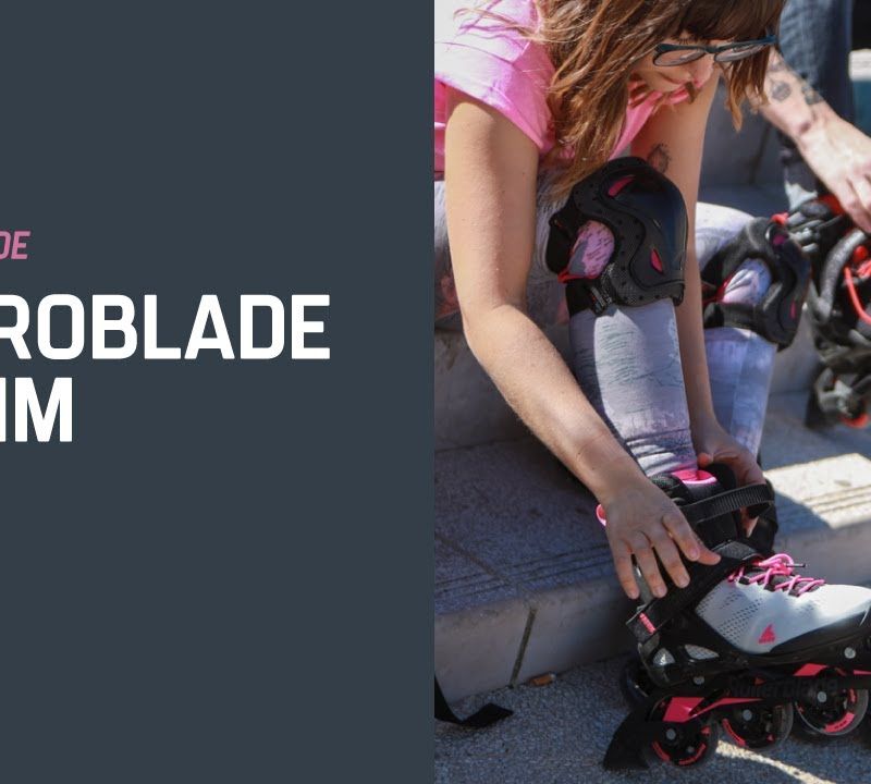 Дамски ролери Macroblade 80 сиво-оранжеви 07100700 R50 13