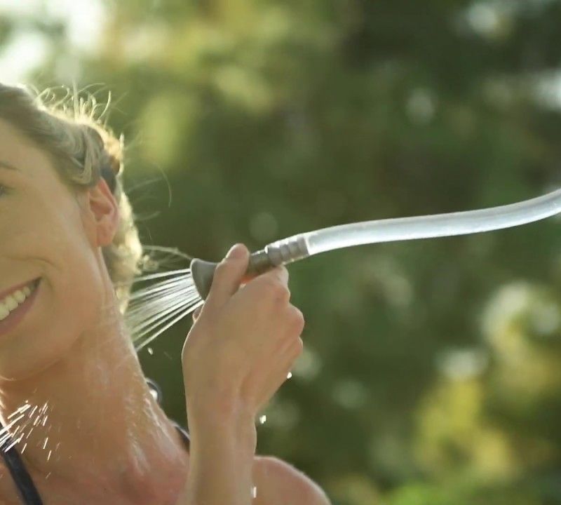 Усъвършенствани елементи 5 галона сив къмпинг душ SS762 3