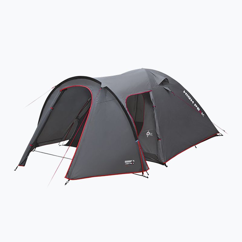 Палатка за къмпинг за 4 души High Peak Kira grey 10217