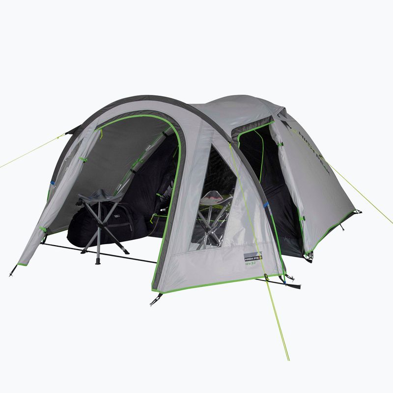 Палатка за къмпинг за 3 човека High Peak Kira grey 10370 6