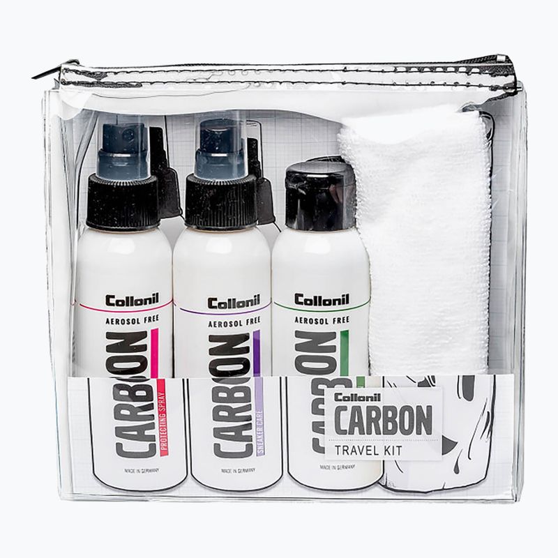 Комплект за грижа за обувки за пътуване Collonil Carbon Lab