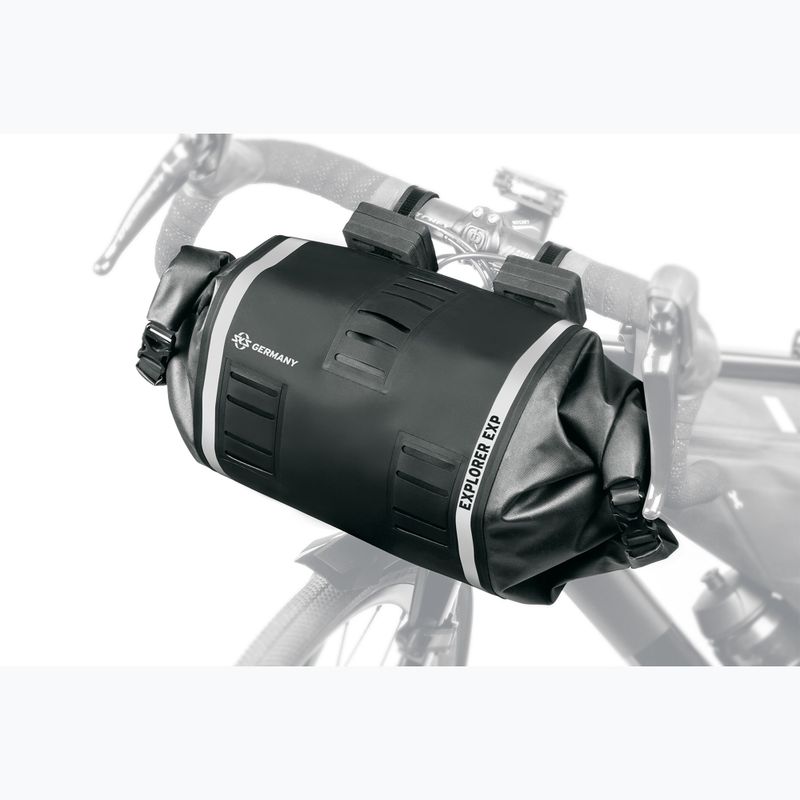 SKS Explorer EXP 9 l черна чанта за велосипед с кормило 2