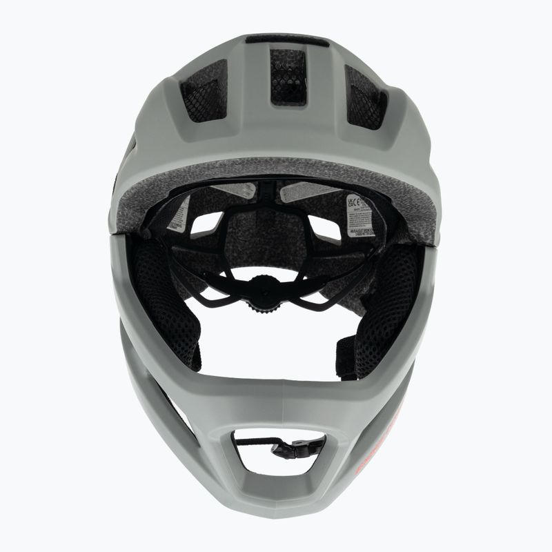 Детска велосипедна каска ABUS Youdrop FF chalk grey 2