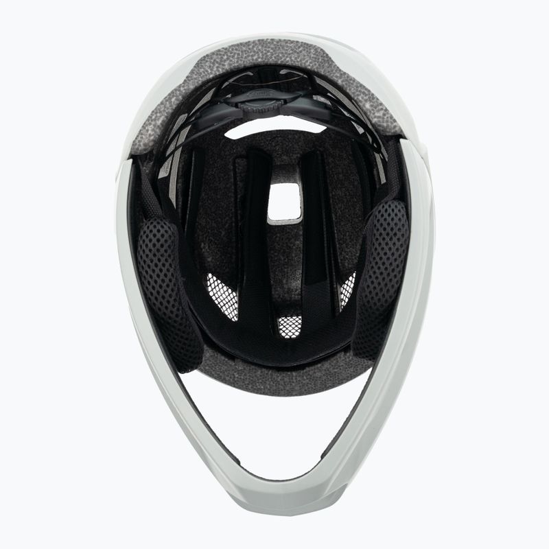 Детска велосипедна каска ABUS Youdrop FF chalk grey 5