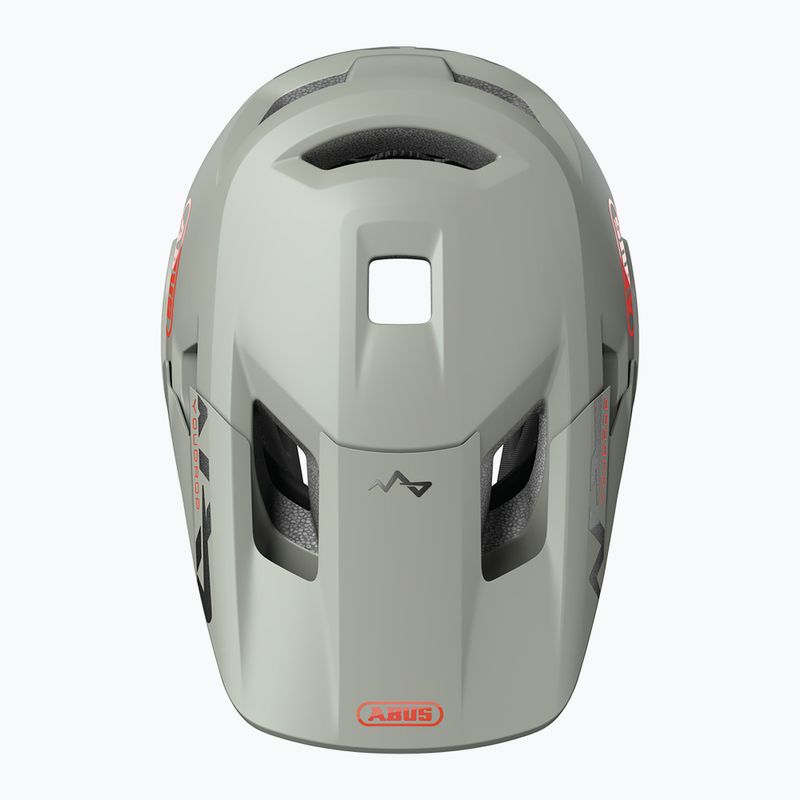 Детска велосипедна каска ABUS Youdrop FF chalk grey 6