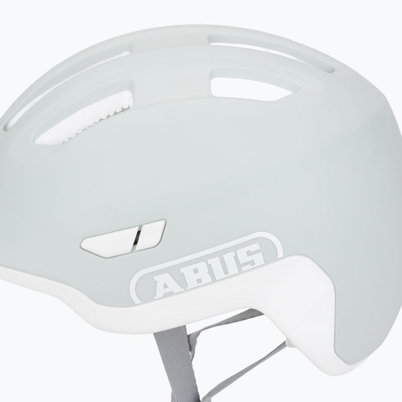 Детска каска за велосипед ABUS Smiley 3.0 ACE LED pure mint 7