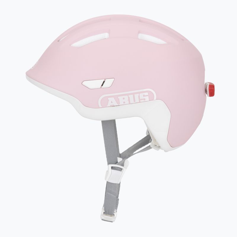 ABUS Smiley 3.0 ACE LED pure rose детска каска за велосипед 3
