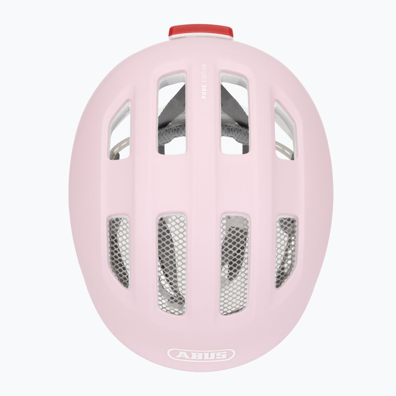 ABUS Smiley 3.0 ACE LED pure rose детска каска за велосипед 6