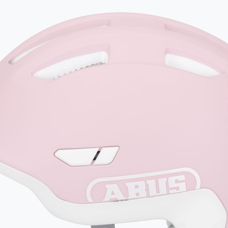 ABUS Smiley 3.0 ACE LED pure rose детска каска за велосипед 7