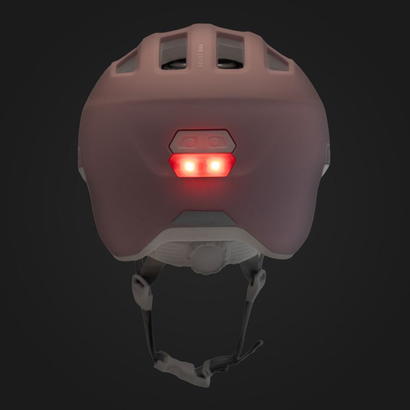 ABUS Smiley 3.0 ACE LED pure rose детска каска за велосипед 8