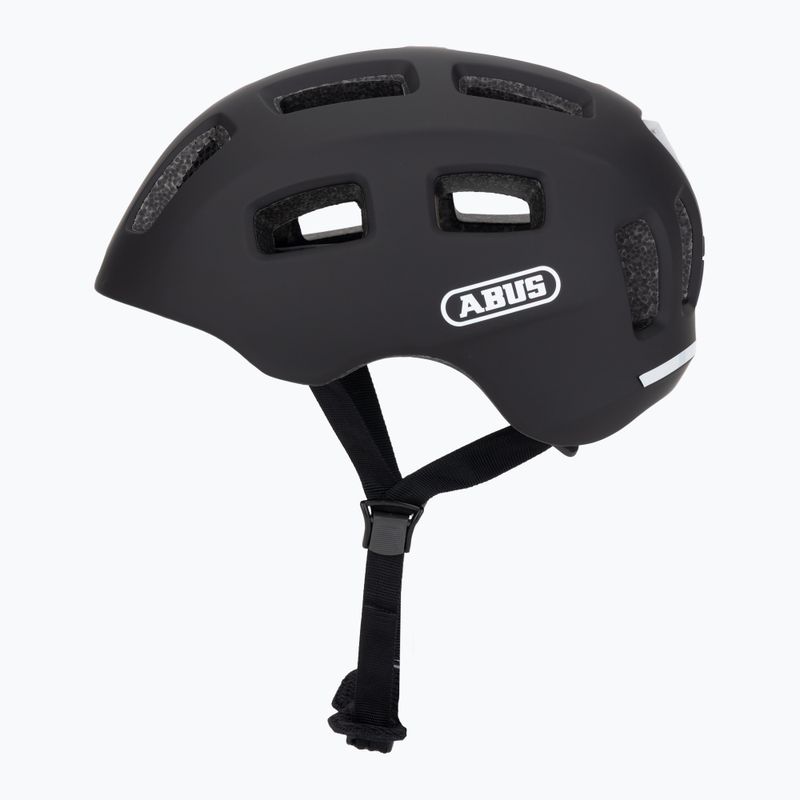 Детска велосипедна каска ABUS Youn-I 2.0 velvet black 3