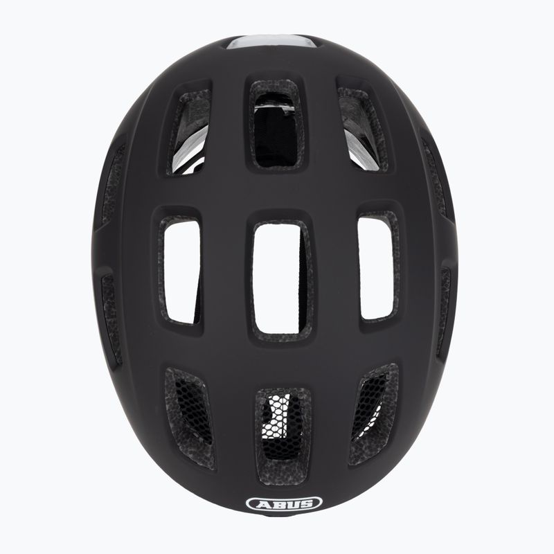Детска велосипедна каска ABUS Youn-I 2.0 velvet black 6