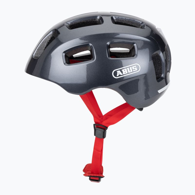 Детска велосипедна каска ABUS Youn-I 2.0 sparkling titan 3