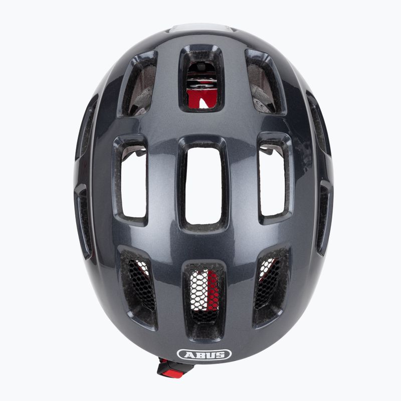 Детска велосипедна каска ABUS Youn-I 2.0 sparkling titan 6