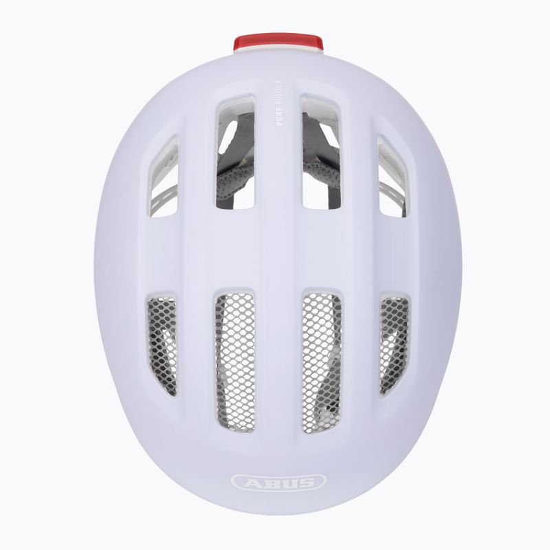 Детска велосипедна каска ABUS Smiley 3.0 ACE LED pure lavender 6
