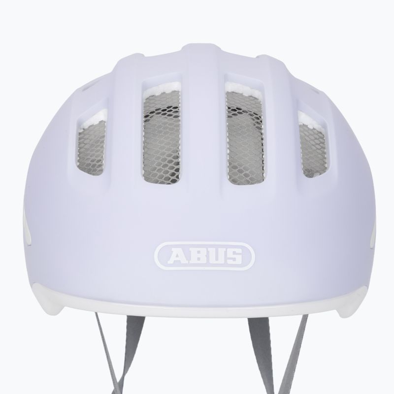 Детска велосипедна каска ABUS Smiley 3.0 ACE LED pure lavender 7