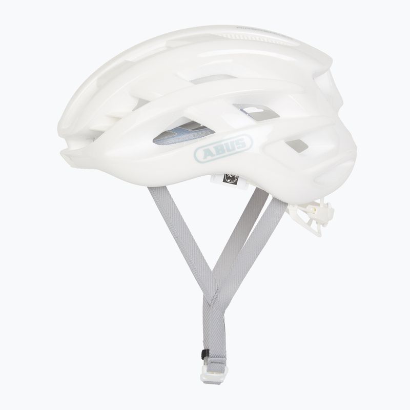 ABUS AirBreaker чисто бяла велосипедна каска 3