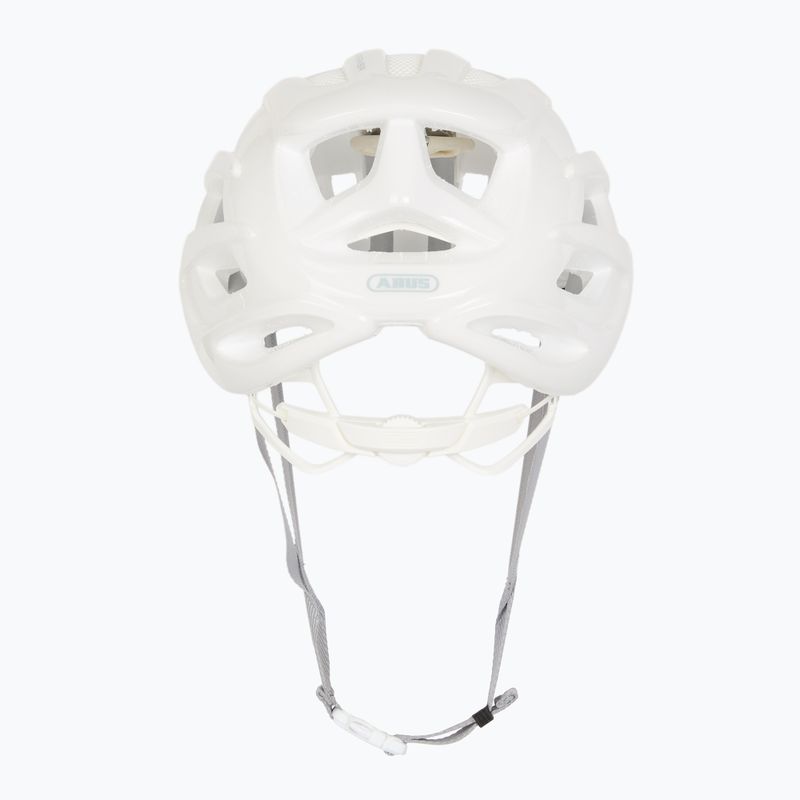 ABUS AirBreaker чисто бяла велосипедна каска 4