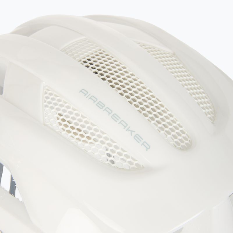 ABUS AirBreaker чисто бяла велосипедна каска 8