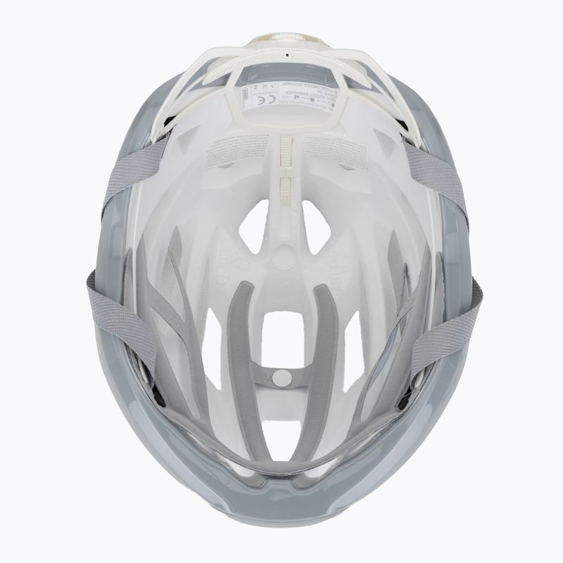 Велосипедна каска ABUS StormChaser Ace в чисто сиво 5