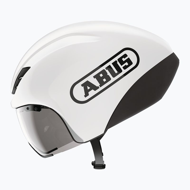 Велосипедна каска ABUS Gamechanger TT 1.1 shiny white 3