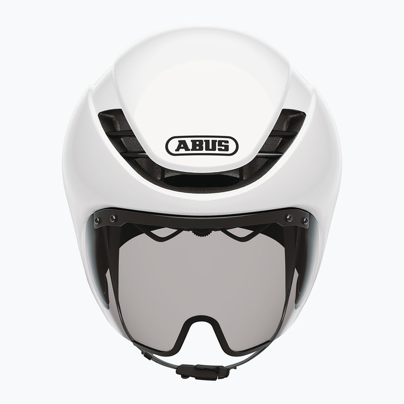 Велосипедна каска ABUS Gamechanger TT 1.1 shiny white 4
