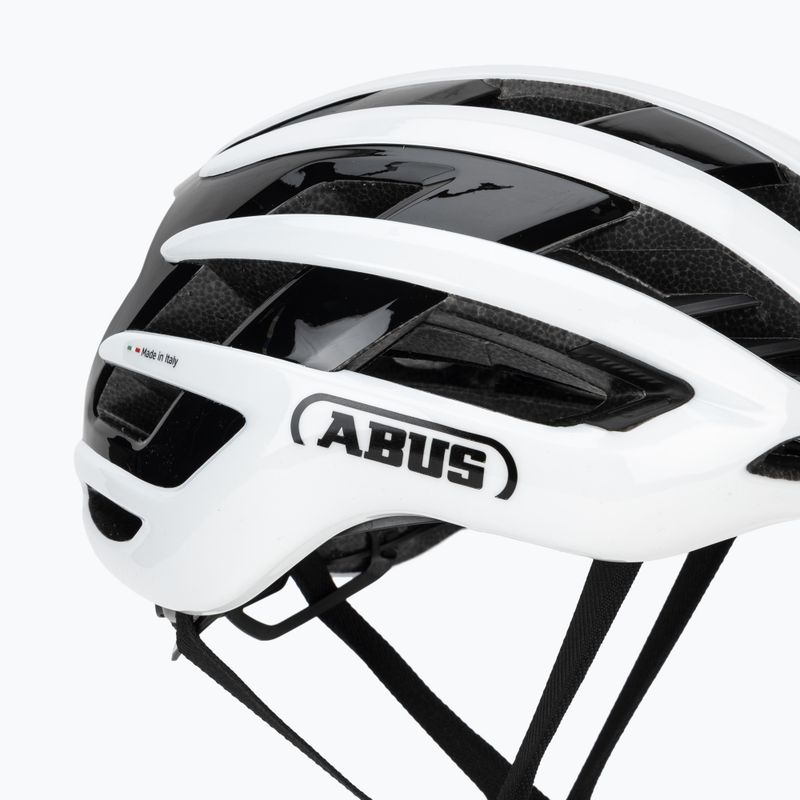Велосипедна каска ABUS Airbreaker 2.0 whiny white 7