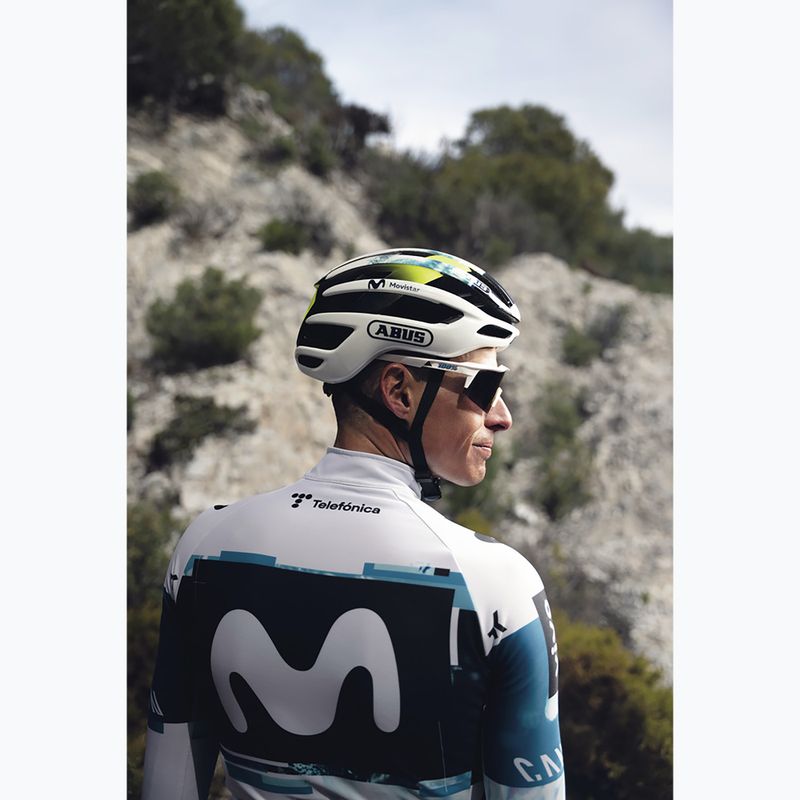 Велосипедна каска ABUS Airbreaker 2.0 whiny white 8