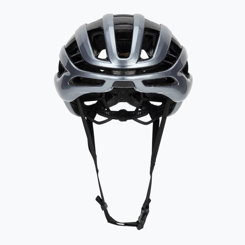 Велосипедна каска ABUS Airbreaker 2.0 graphite silver 2