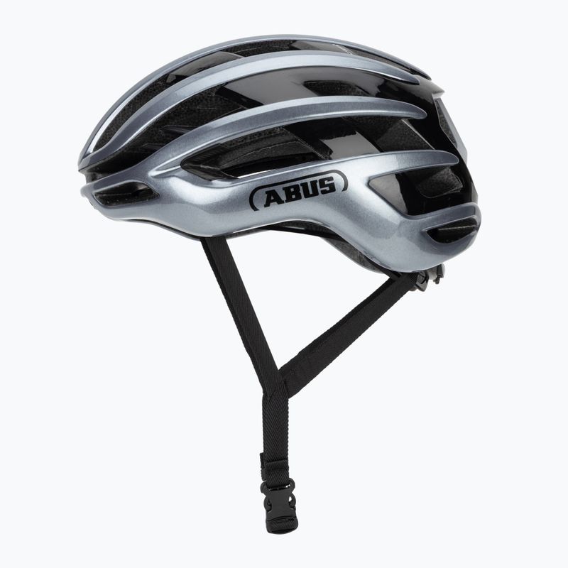 Велосипедна каска ABUS Airbreaker 2.0 graphite silver 3