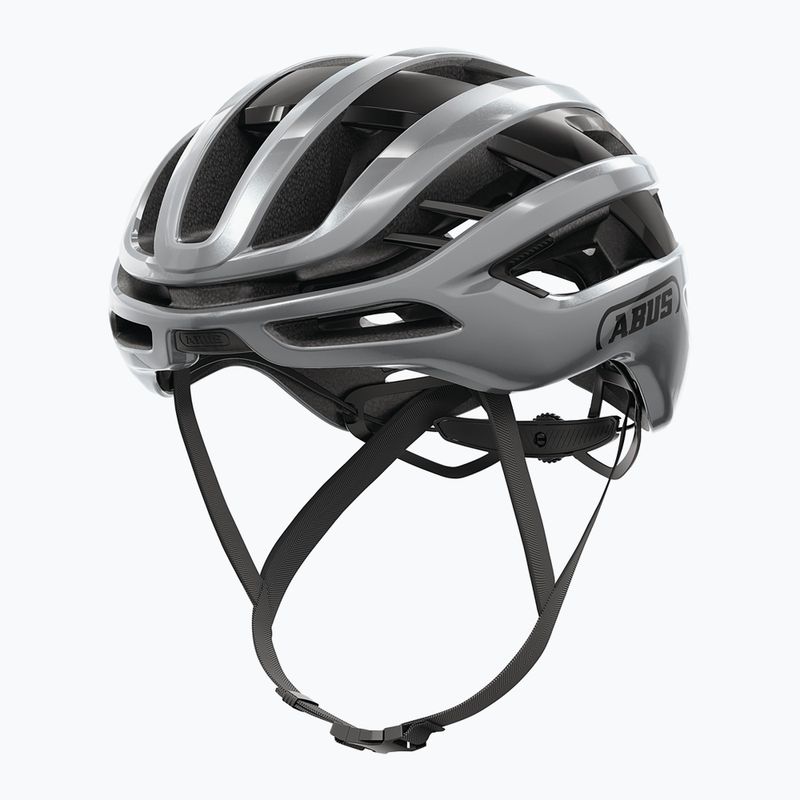 Велосипедна каска ABUS Airbreaker 2.0 graphite silver 9