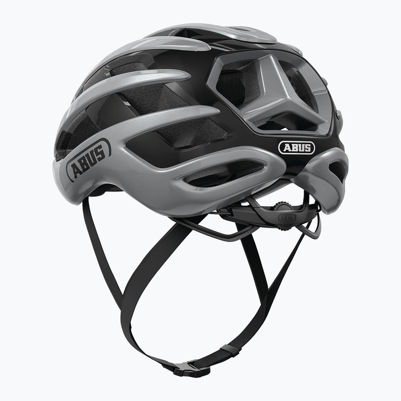 Велосипедна каска ABUS Airbreaker 2.0 graphite silver 11