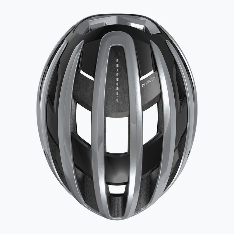 Велосипедна каска ABUS Airbreaker 2.0 graphite silver 15