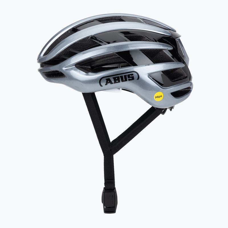 Велосипедна каска ABUS Airbreaker 2.0 Mips graphite silver 3