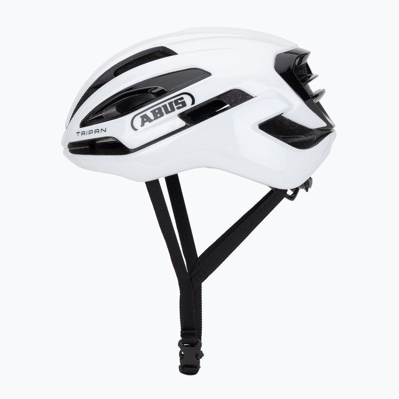 Велосипедна каска ABUS Taipan shiny white 3
